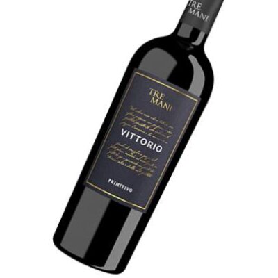 TRE MANI Vittorio Primitivo Salento IGP 2020 IGP