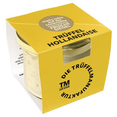 DIE TRÜFFELMANUFAKTUR - Trüffelhollandaise - 90g Glas