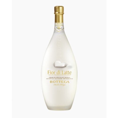 BOTTEGA Fior di Latte - Weißer Schokoladenlikör - 0,5 Liter