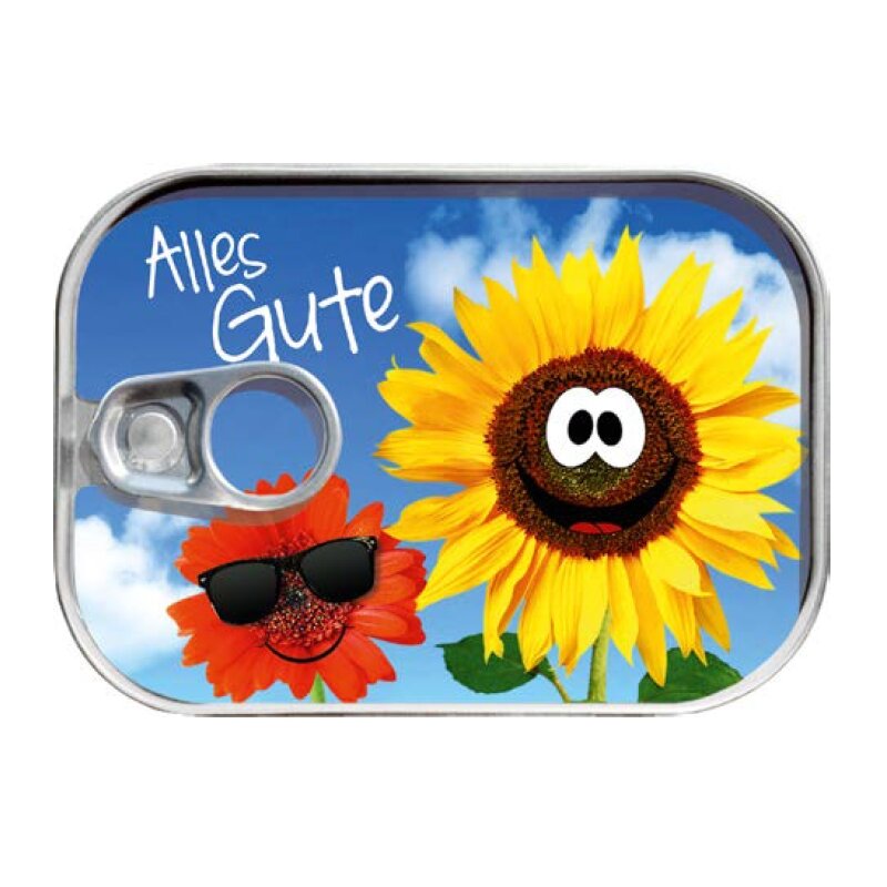 Dosenpost Sonnenblume