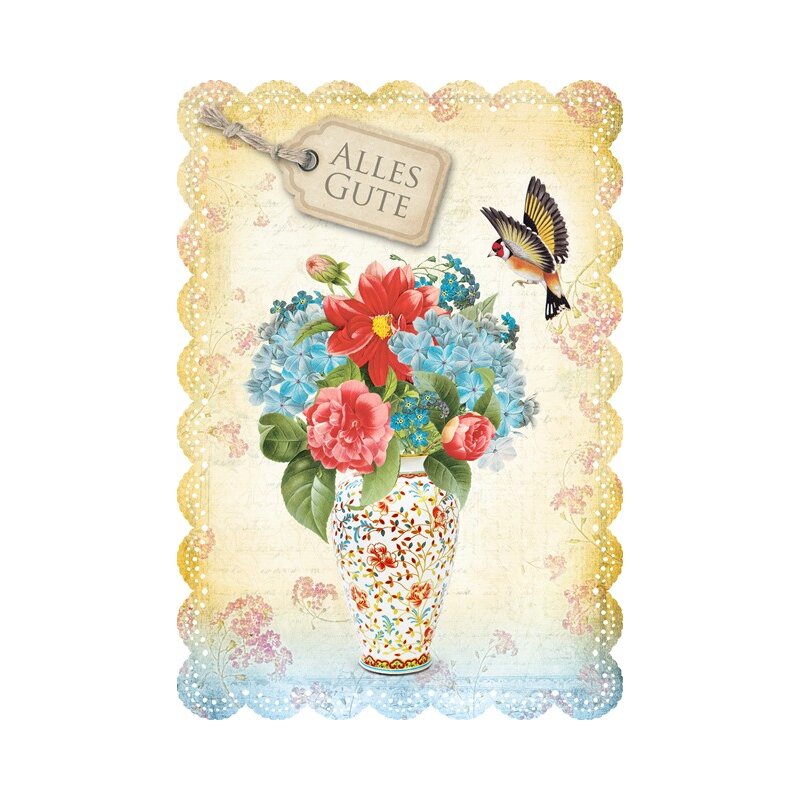 Grußkarte Alles Gute