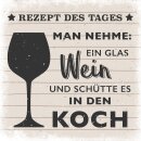 Marmorfliese Rezept des Tages, Man nehme...