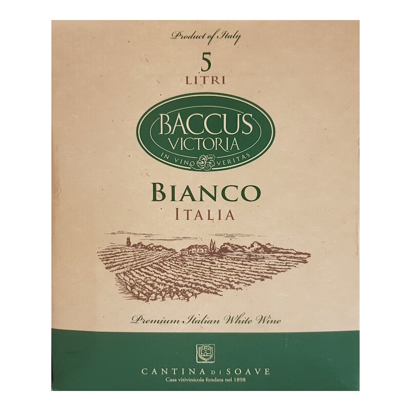 CANTINA DI SOAVE Baccus Bianco - Bag in the Box - 5 Liter