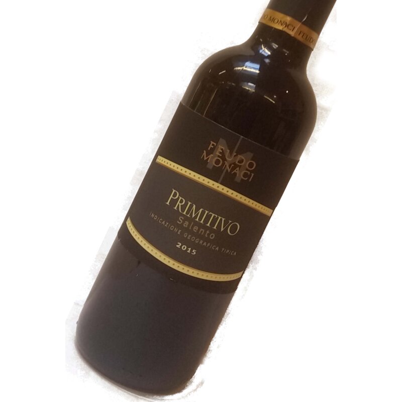 FEUDI MONACI Primitivo Salento 2022 IGT 0,375 Liter