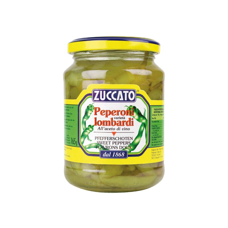 ZUCCATO Peperoni lombardi - Milde Pfefferschoten