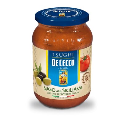 DE CECCO Sugo alla Siciliana 400 g