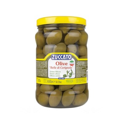 ZUCCATO Olive Bella di Cerignola - Grüne Riesenoliven