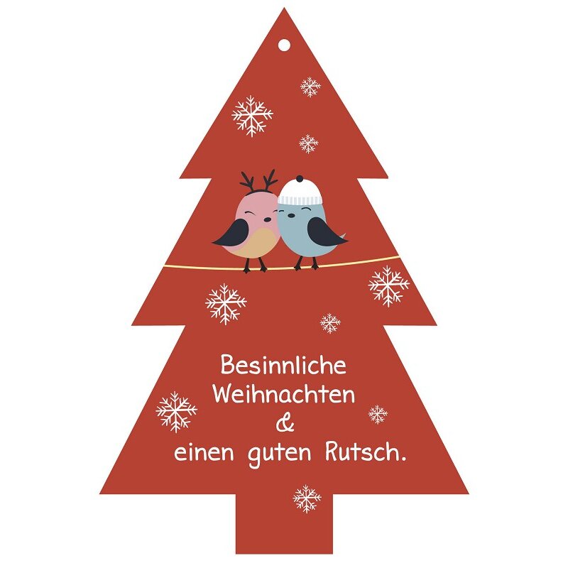 Formkarte unser Finne 'Besinnliche Weihnachten