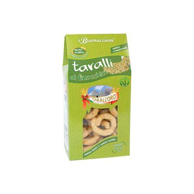 TARALLORO Taralli al Finocchio  - 300g