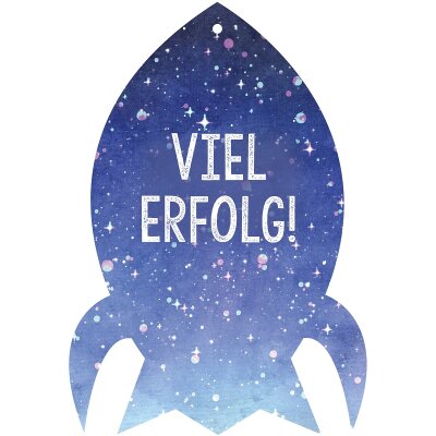 Formkarte unser Finne "Viel Erfolg"