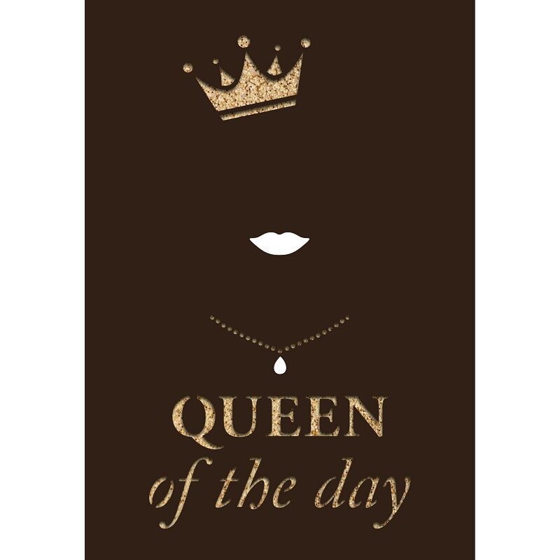 Grußkarte paper deluxe 'Queen of the day