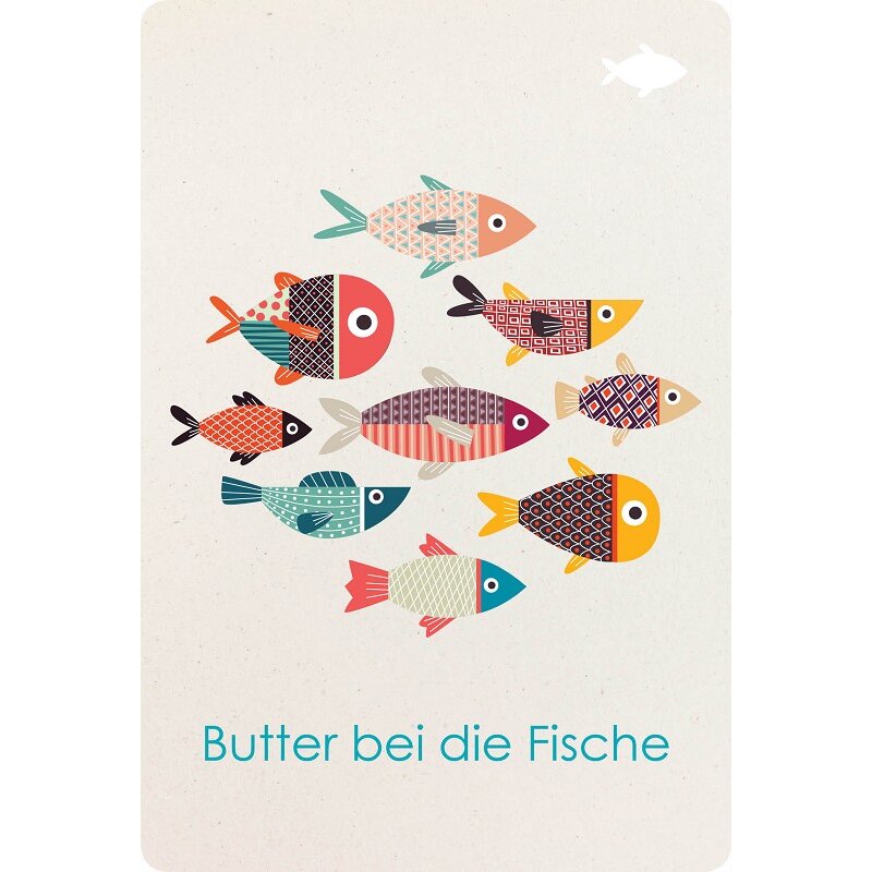 Postkarte unser Finne 'Fische