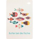 Postkarte unser Finne Fische