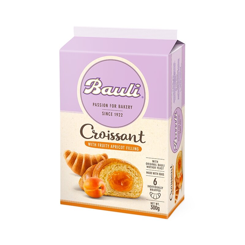 BAULI Croissant mit Aprikosenfüllung 5 x 60g