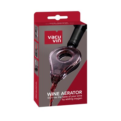 VACU VIN Wine Aerator grau
