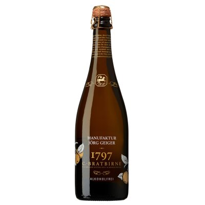 JÖRG GEIGER Birnenschaumwein - alkoholfrei