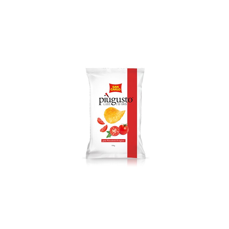 SAN CARLO la VITA è BUONA Chips mit Tomate -150g