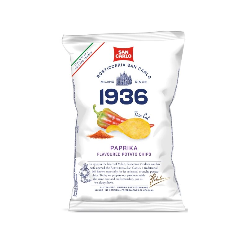 SAN CARLO 1936 Paprikachips -150g