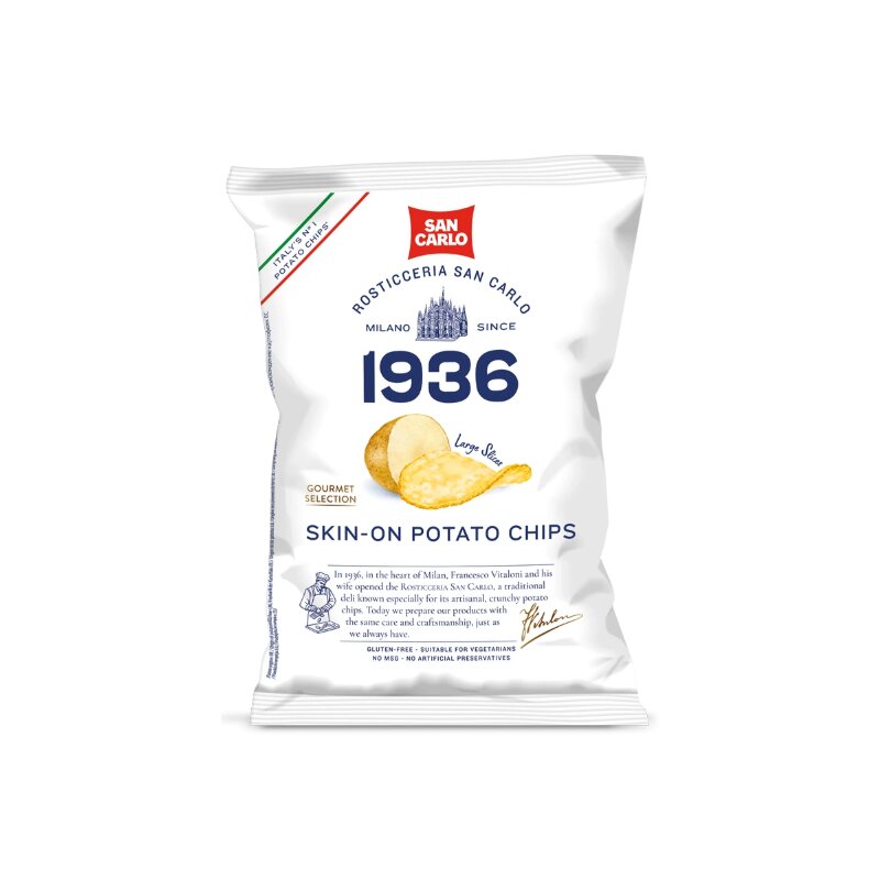 SAN CARLO 1936 Rohscheiben Chips - 100g
