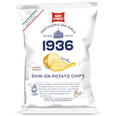 SAN CARLO 1936 Rohscheiben Chips - 100g