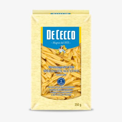 DE CECCO  Strozzapreti alluovo no. 116 - 250g