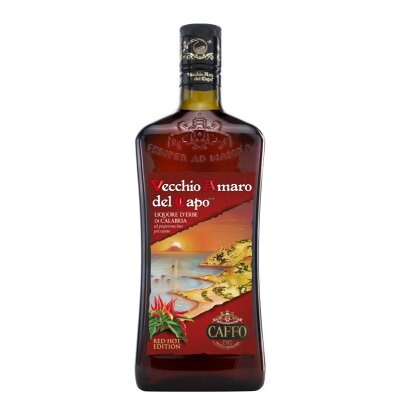 CAFFO Vecchio Amaro del Capo RED HOT Edition - 0,7 Liter