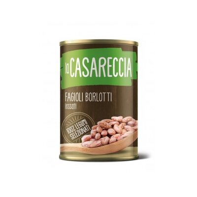 LA CASARECCIA Fagioli Borlotti Lessati 400g
