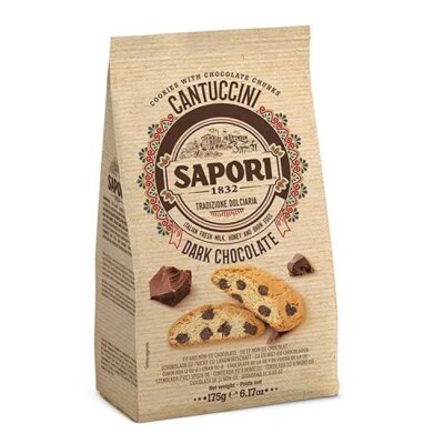 SAPORI Cantuccini Dark Chocolate - 175g