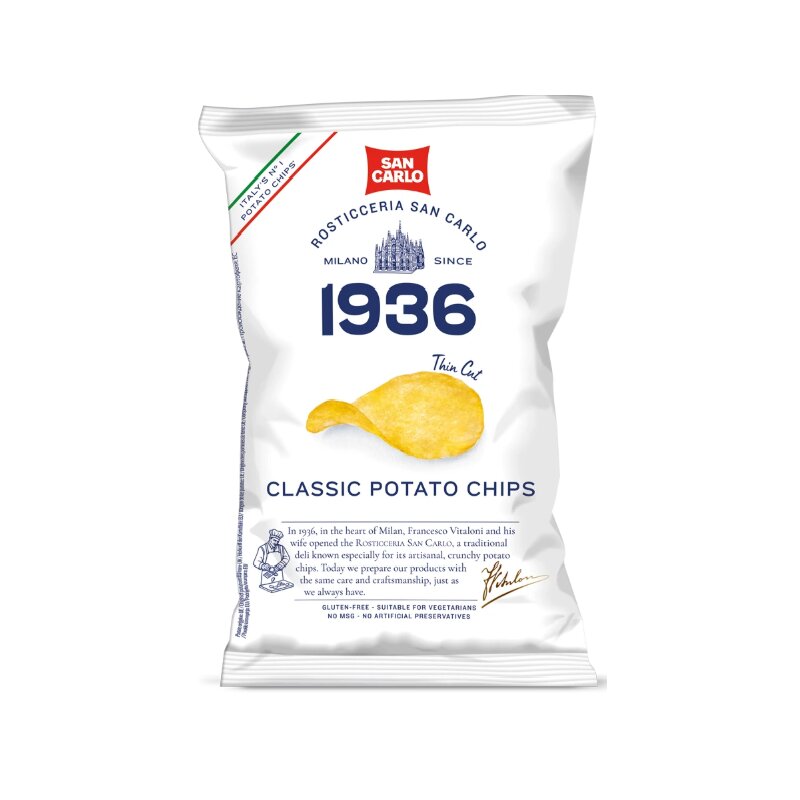 SAN CARLO 1936 Classic Potato Chips - 150g