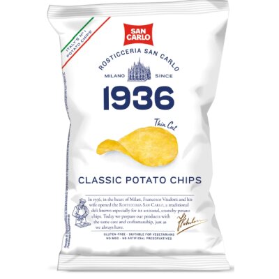 SAN CARLO 1936 Classic Potato Chips - 150g