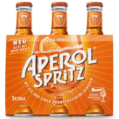 APEROL Spritz 3er Pack 3*0,2 l